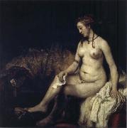 REMBRANDT Harmenszoon van Rijn, Bathsheba